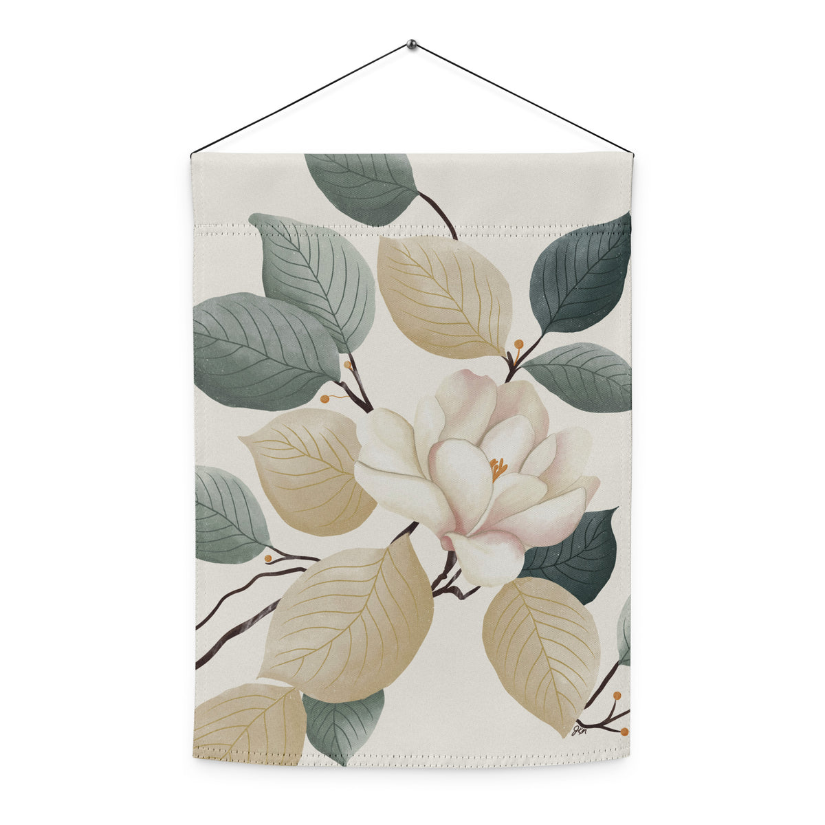 Magnolia Breeze Garden flag