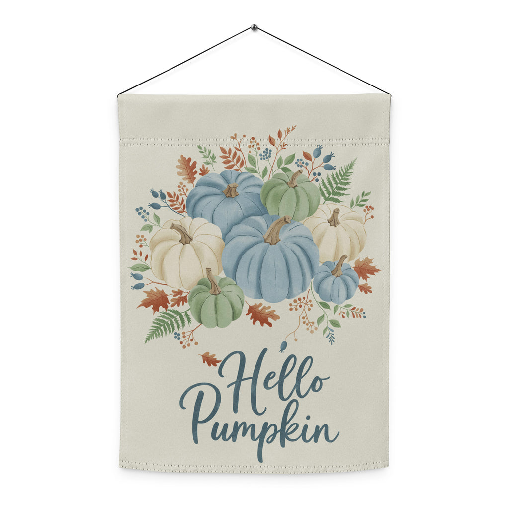 Hello Pumpkin Garden flag