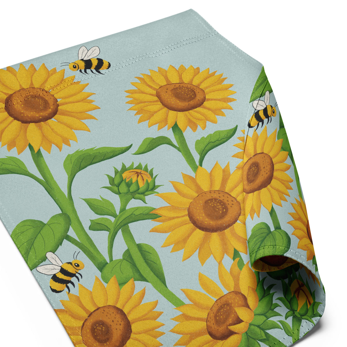 Sunflowers & Bees Garden Flag