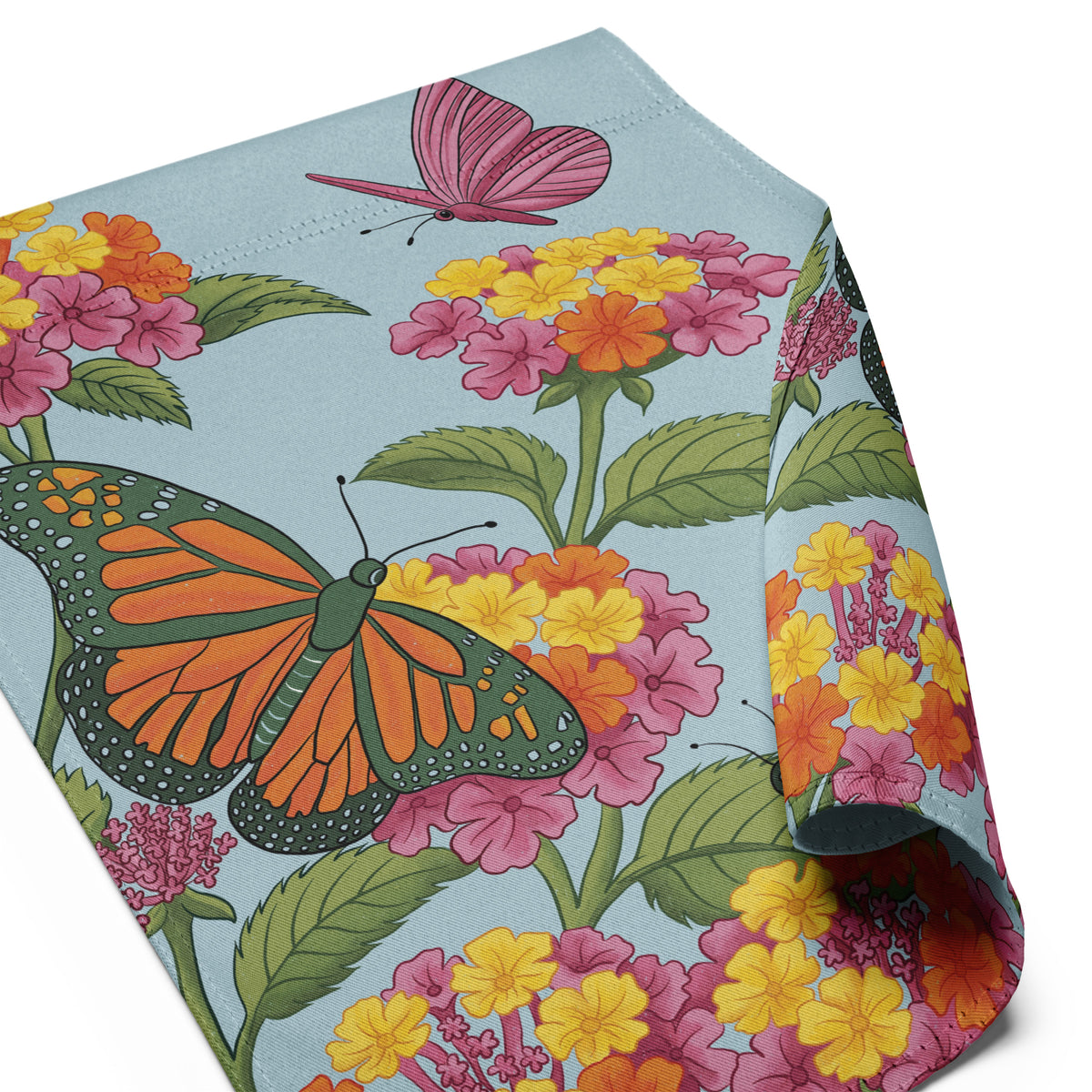 Lantana & Butterflies Garden Flag