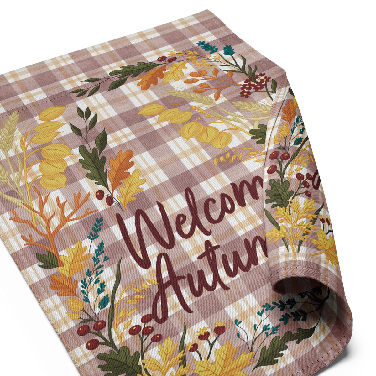 Welcome Autumn Garden flag