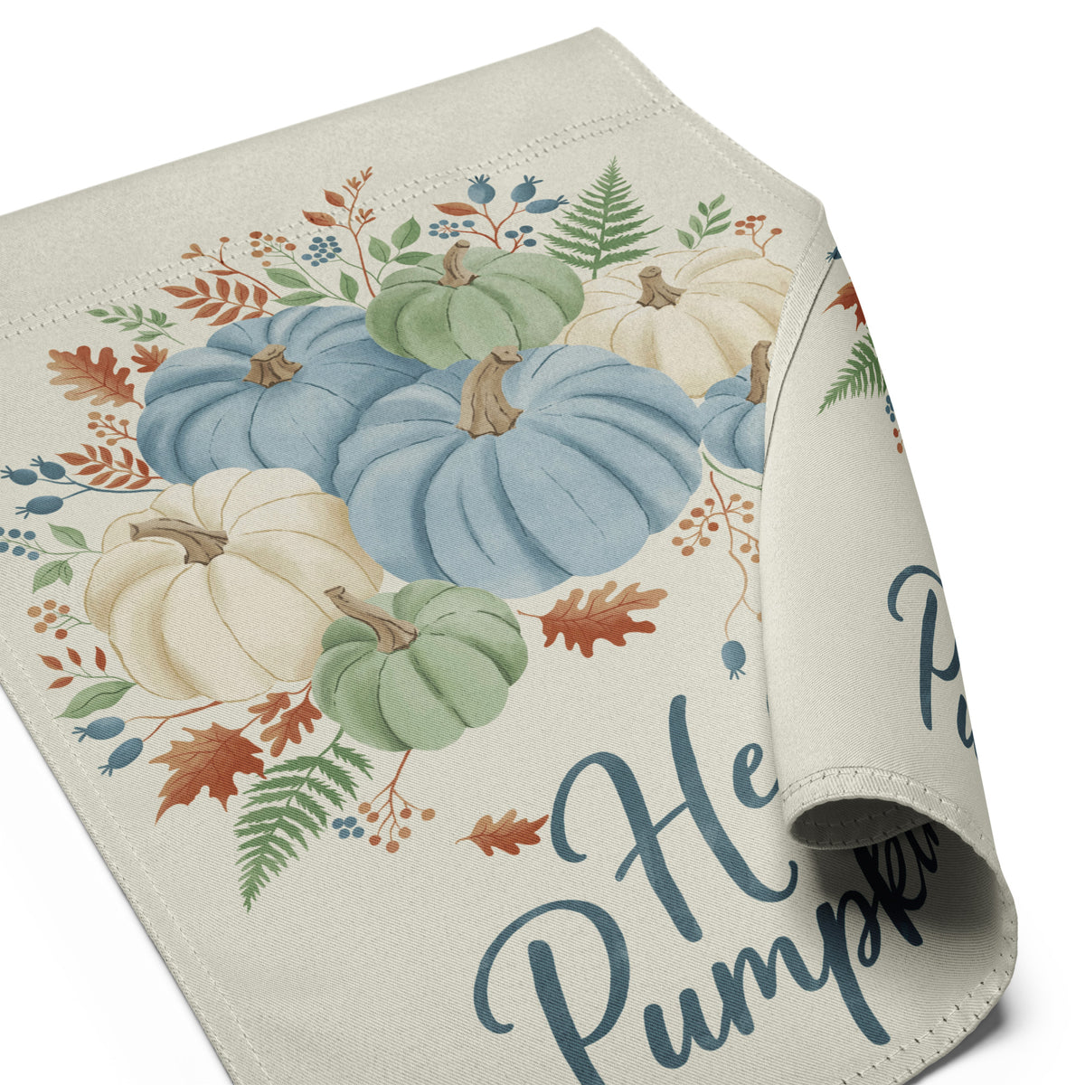 Hello Pumpkin Garden flag