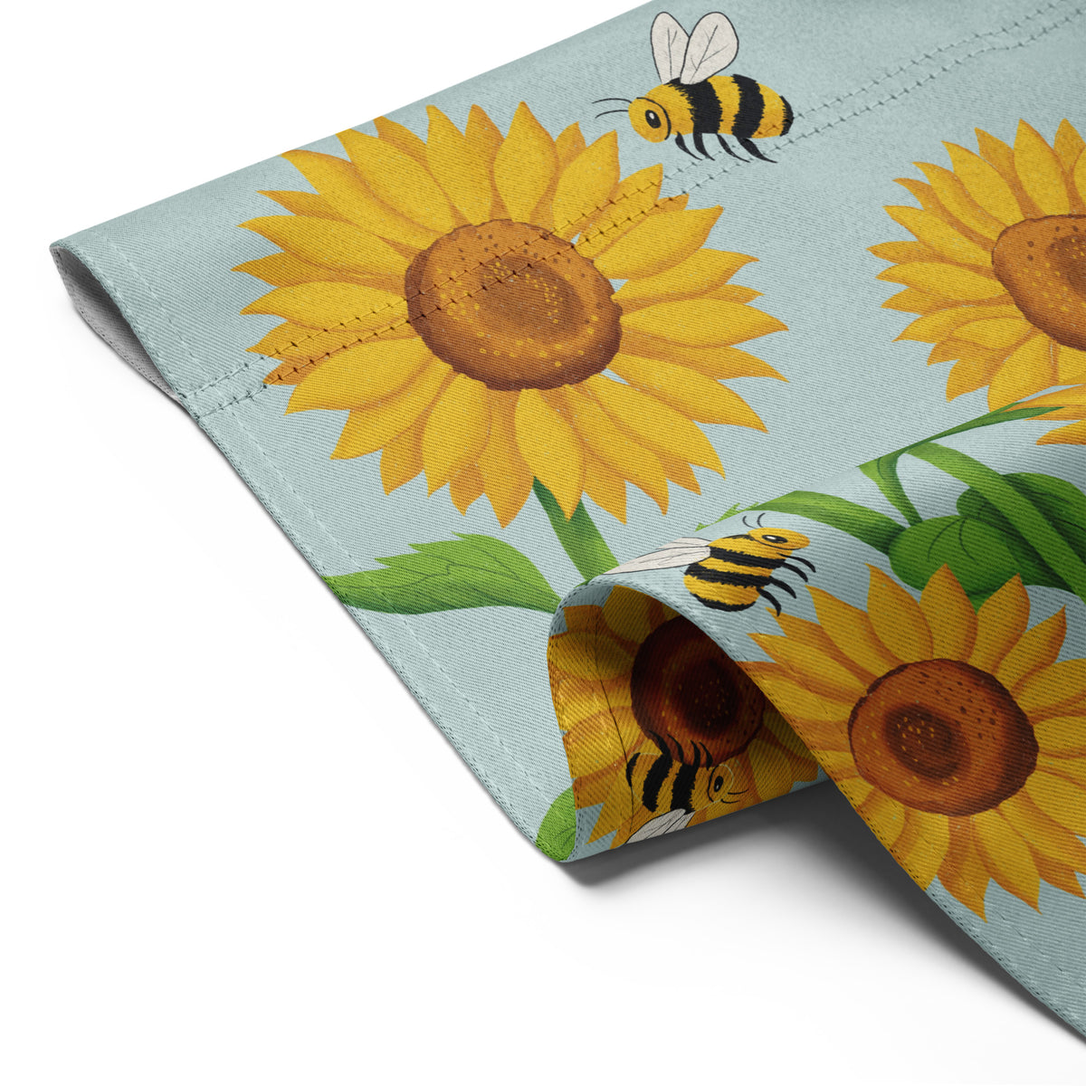 Sunflowers & Bees Garden Flag